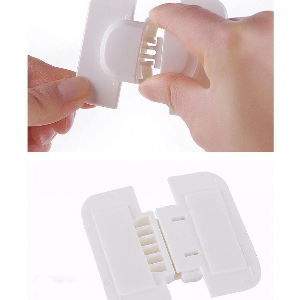 Nirmalastore Safety Lock Pintu Kulkas Pengunci Tambahan Tempel - S1843