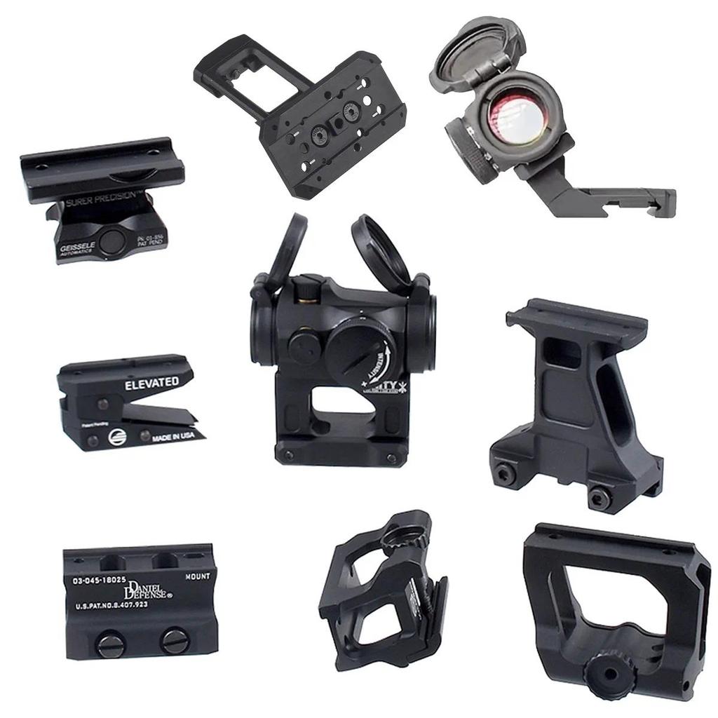 UNITY Fast Riser Mount DANIEL DEFENSE GEISSELE Mount For Aimpoint T1 T2 Red Dot Sight Optics Scope M