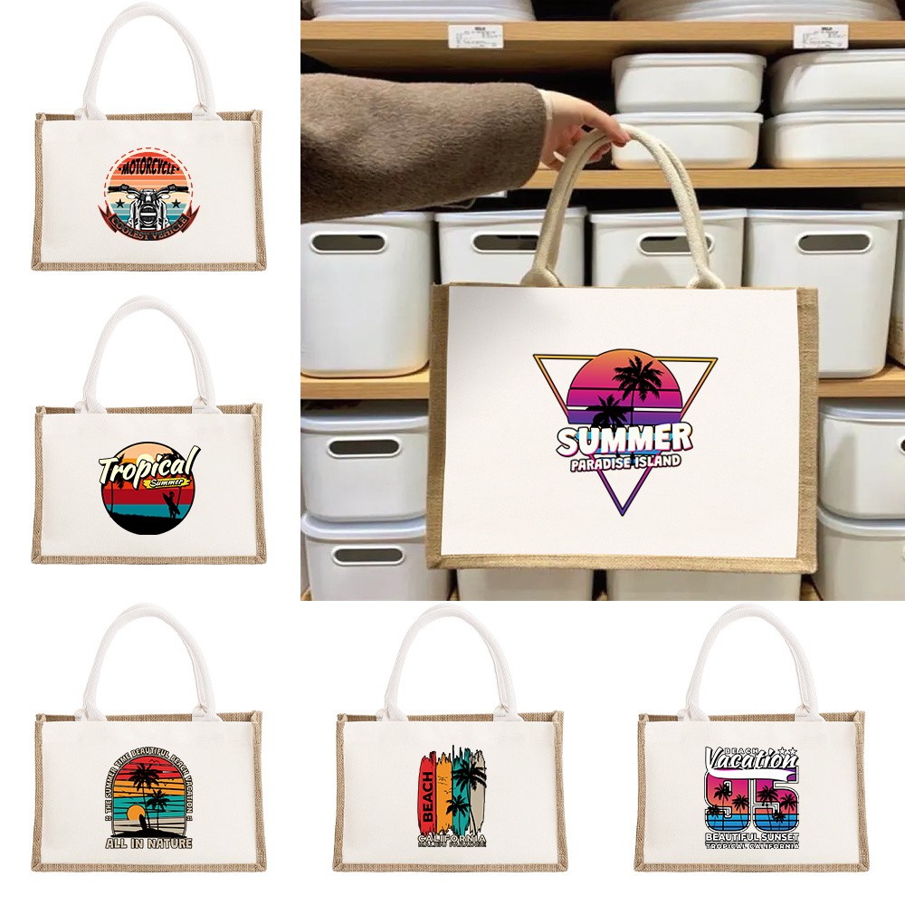 Tas Belanja Tas Jinjing Foldable Gift bag Tas Jinjing Wanita Kantong Belanja Tote canvas bag holiday