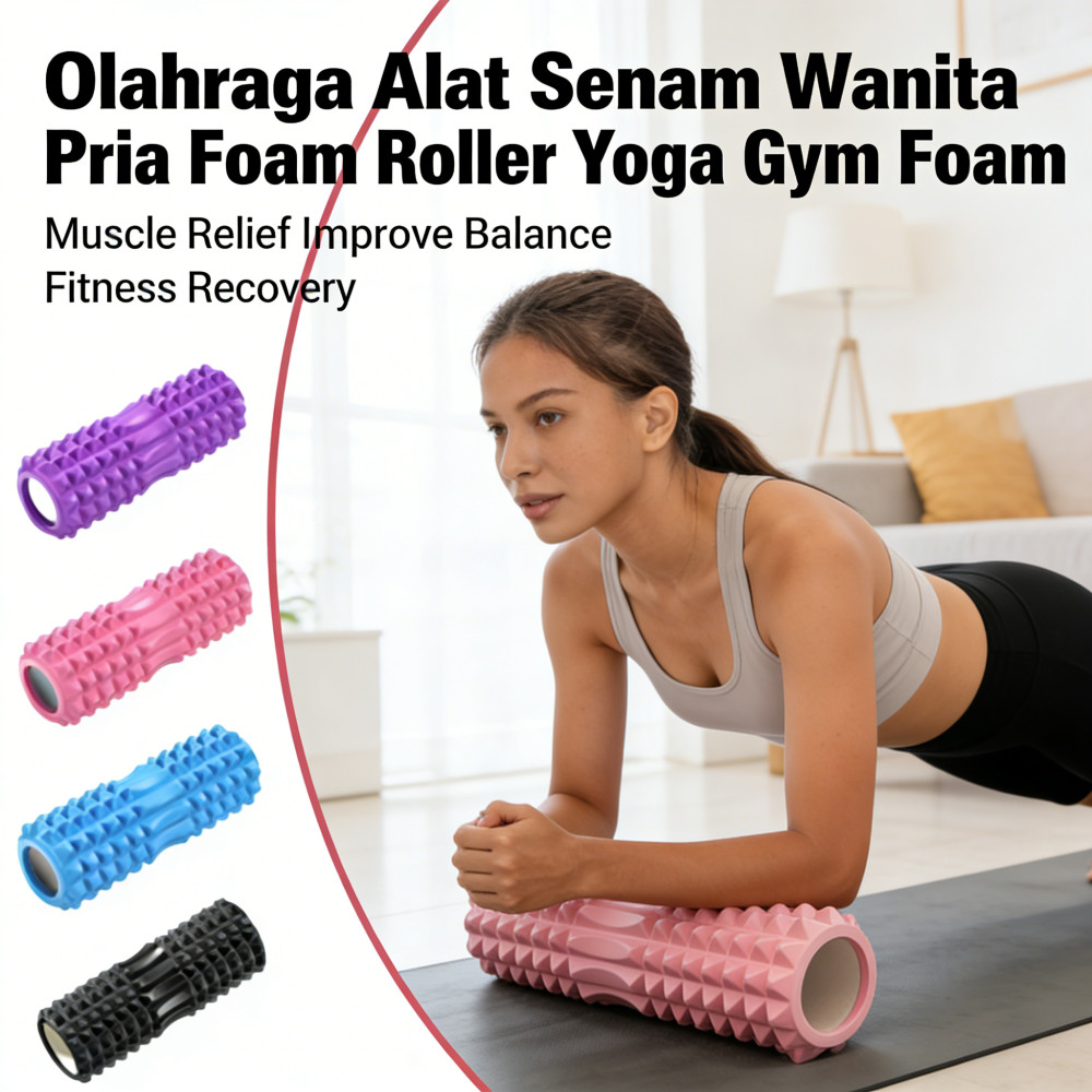 Alat massager roller therapy ball telapak kaki pijit relaxing