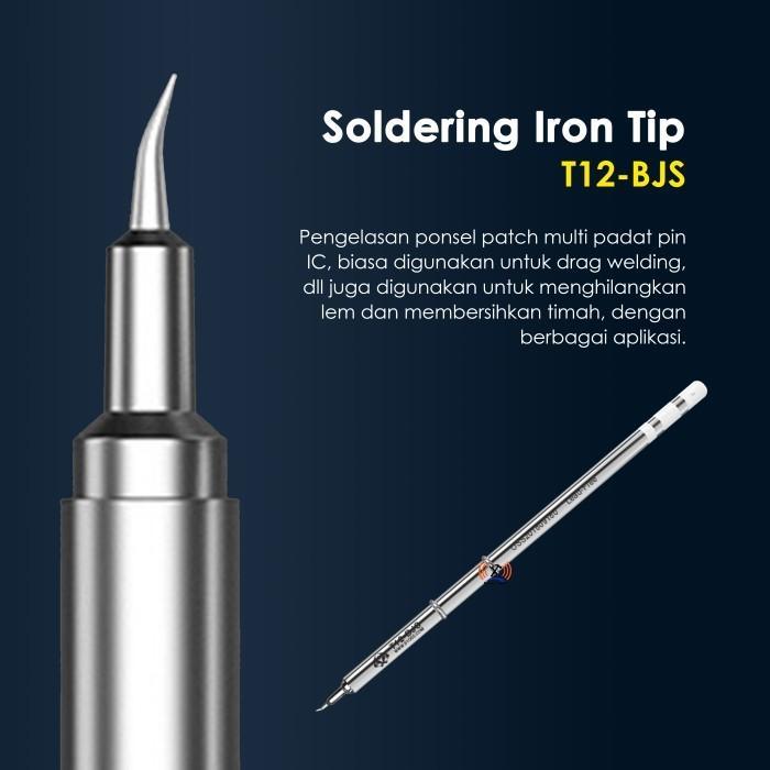 OSS TEAM T12 Series Mata Solder Gagang T12 - Soldering Tip T12 Handle - T12-BJS