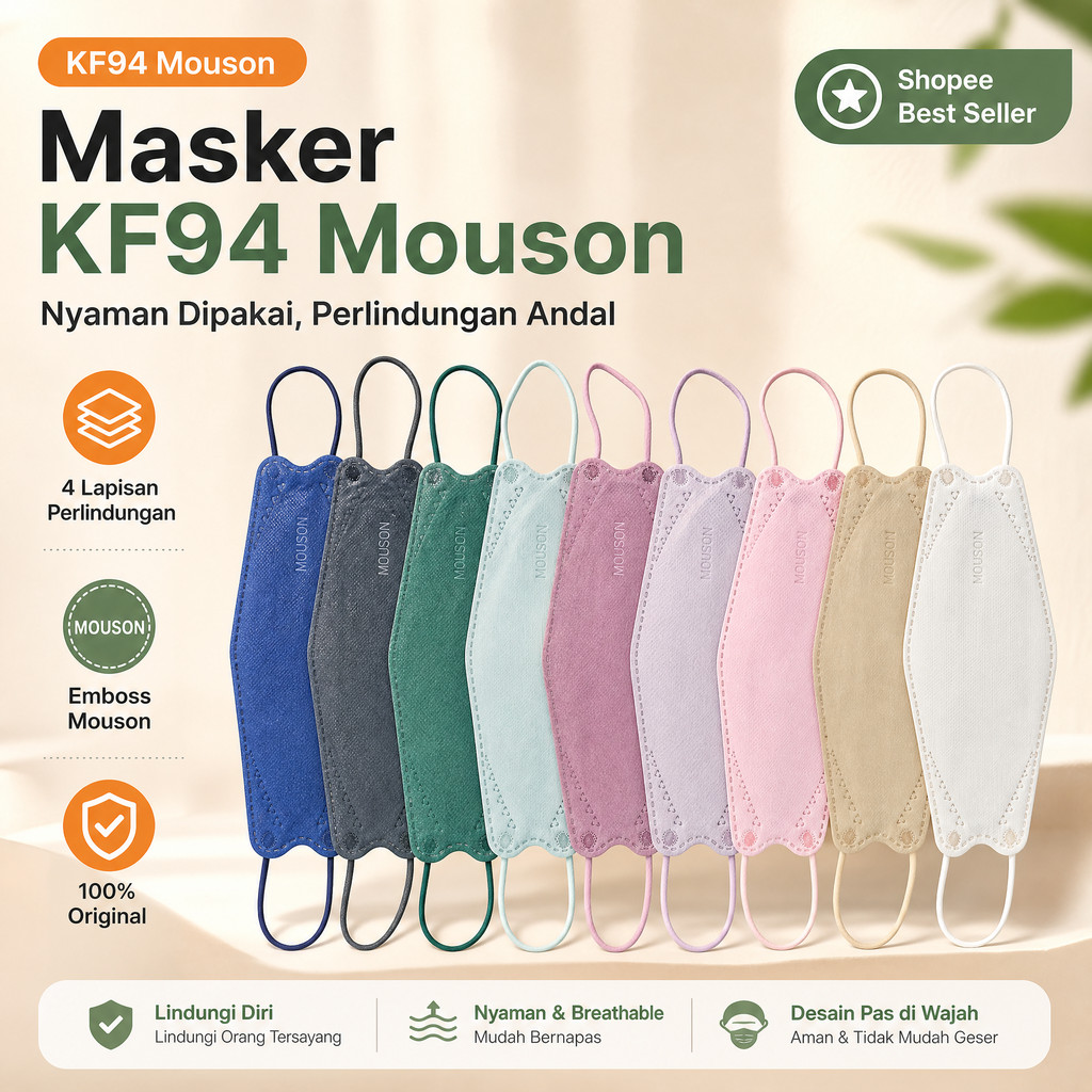 Mouson KF94 | KF94 Mouson | Masker Mouson