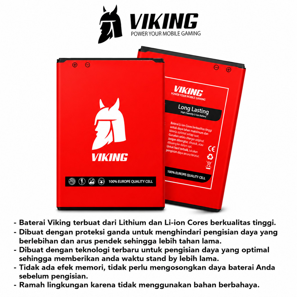 Baterai VIKING B-G1  Vivo V15 Pro Double Power