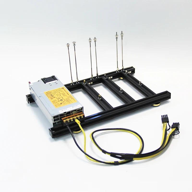 Graphics Card Holder Supports ATX Server Power Supply Y 24 GPU Bracket with External Multi VGA Fixed