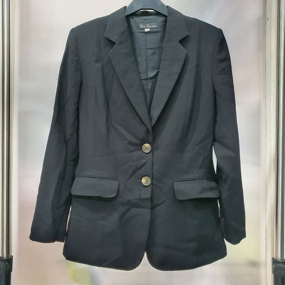 AK jas blazer formal hitam wanita ellen darsana second prelove preloved pakaian cewek Kerja Kantor
