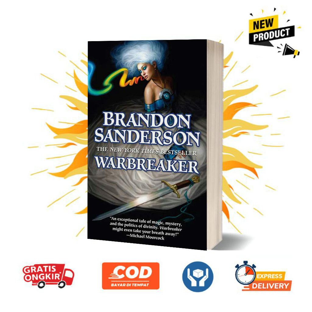 Warbreaker by Brandon Sanderson (English)