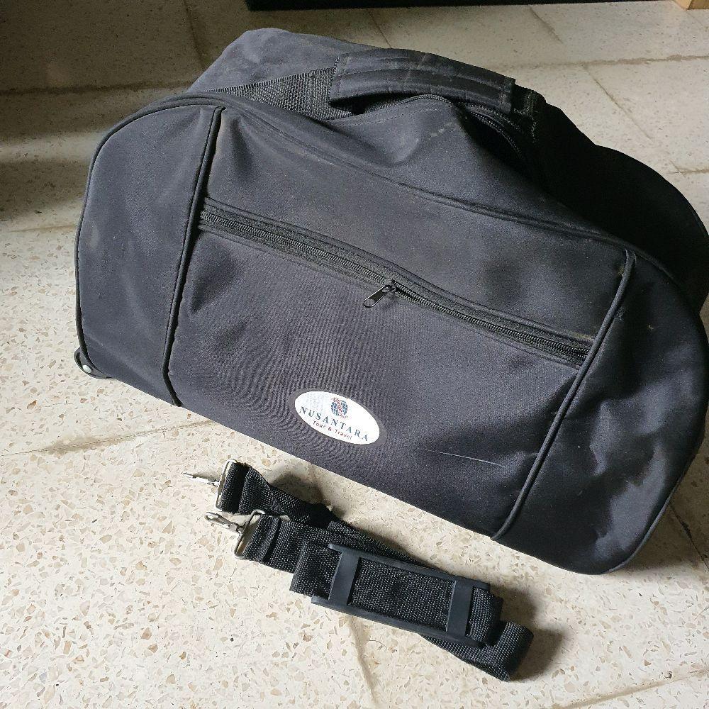 tas travel bag nusantara tour bekas second preloved