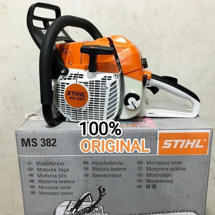 Gergaji Mesin Chainsaw 24 Inch 68CC Heavy Duty Germany Technology Original Chainsaw ST383 24 Inch Su