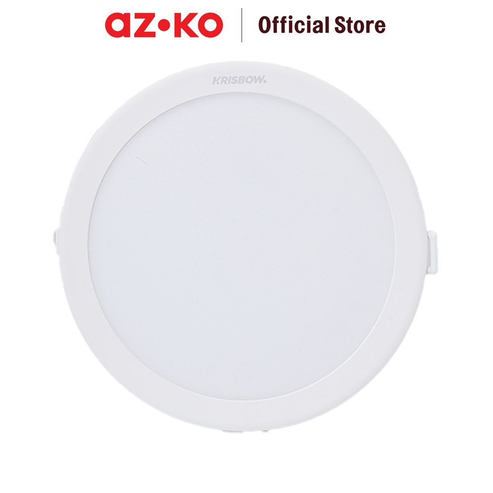AZKO Krisbow Lampu Downlight Led Shell 9 watt Cool Daylight G2 - Putih Lampu TanamRecessed LightLamp