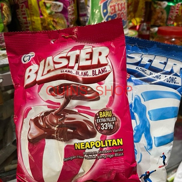Permen Blaster 1pack / Permen Blaster Aneka rasa / Permen blaster murah quins_shop