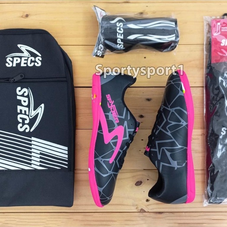 Harga Bulan Ini Super Promo Paket Komplit Sepatu Futsal Specs Accelerator Lighspeed Spyder Satu