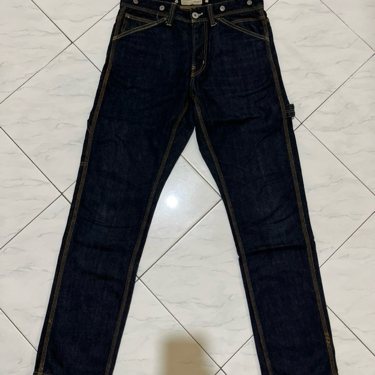 Avirex Indigo Carpenter Denim Pants