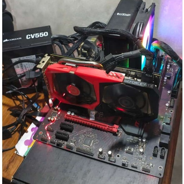 Vga colorful gtx 1650 unit normal segel