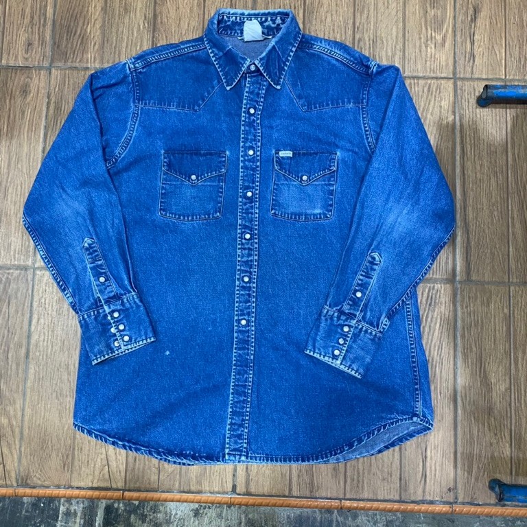 Vintage Carhartt Western Denim Shirt