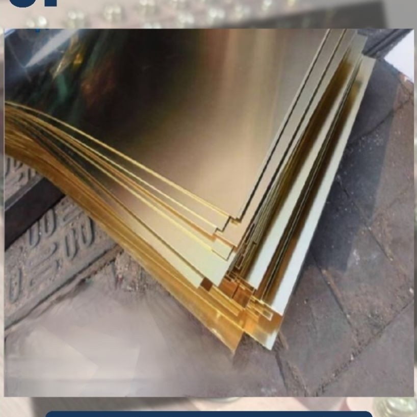 Plat Kuningan 5mm x 200mm x 300mm