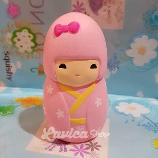 Squishy Cute Japenese Doll (Boneka Jepang)