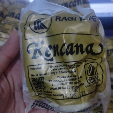 TERMURAH RAGI TAPE KENCANA ISI 15 BUTIR MANIS UNTUK SINGKONG KETAN TAPE PAKAN SEMUT JEPANG KUALITAS 