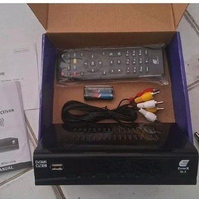 Skybox Evinix h-1 Set Top Box DVB-T2 tv digital / tv kabel (rca)