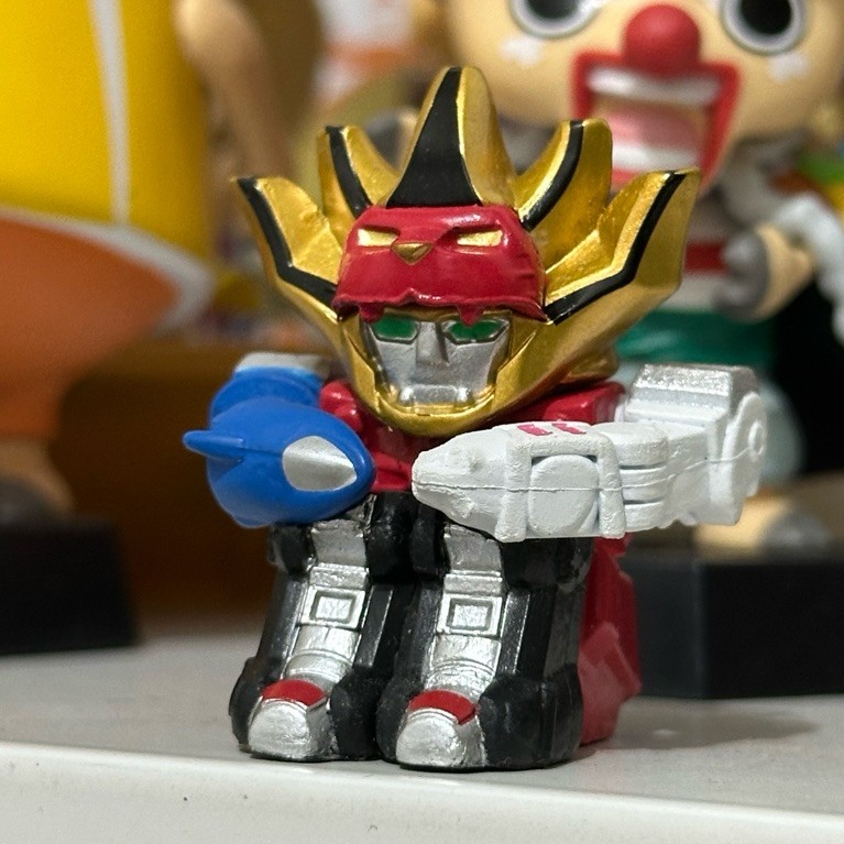 gashapon super sentai robot machiboke