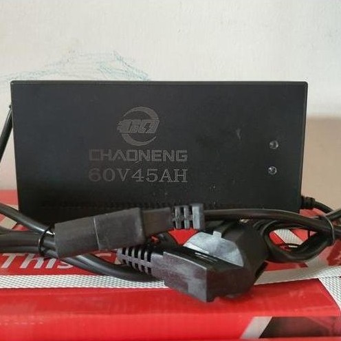 BEBAS ONGKIR - CHAONENG CHARGER ADAPTER MOTOR LISTRIK BAJAY LISTRIK BAJAJ LISTRIK CASAN ADAPTOR CHAO