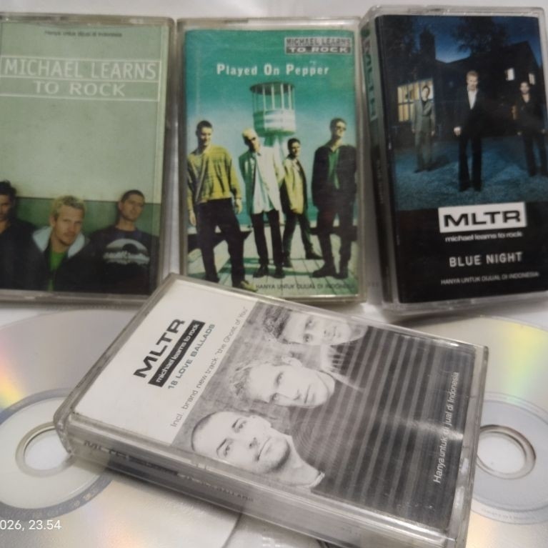 kaset pita MLTR michael learn to rock album >> cek
