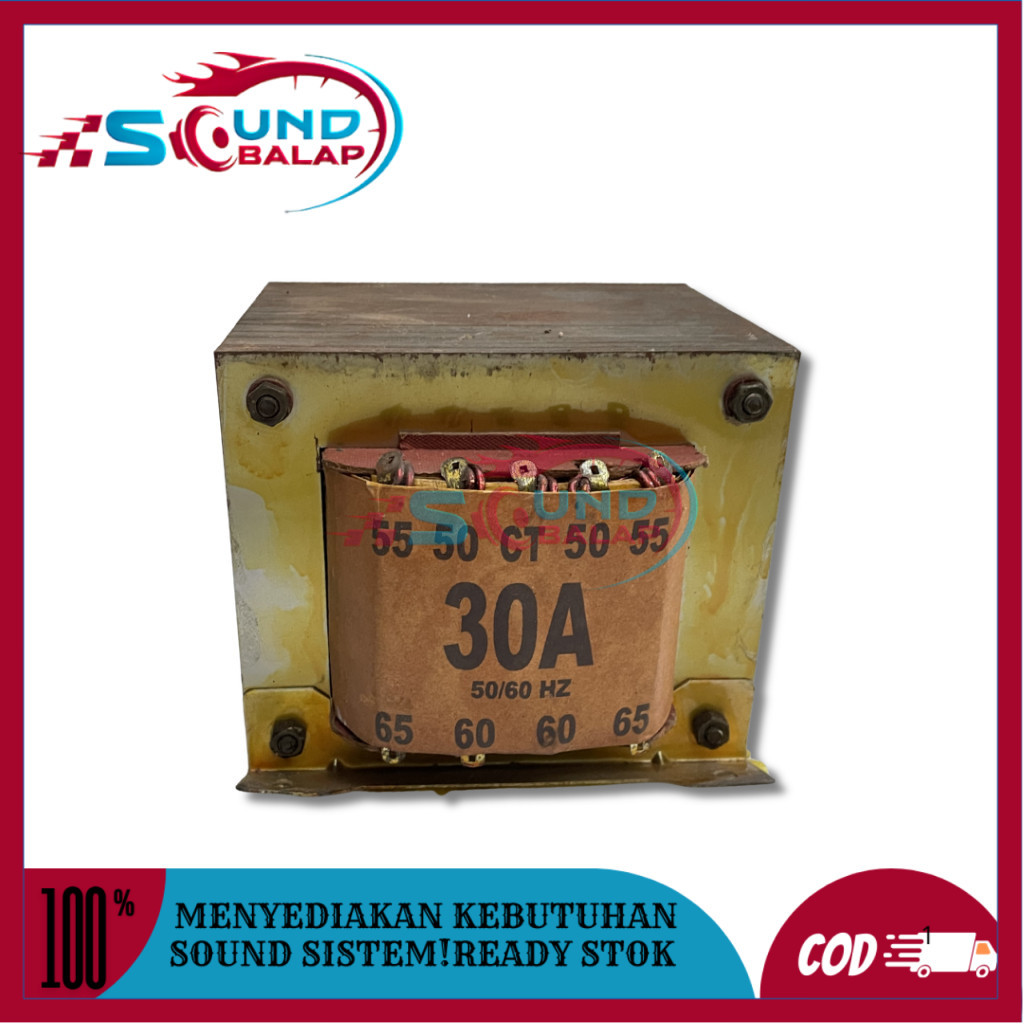TRAFO TRANSFORMER SAE 30A  MURNI ready