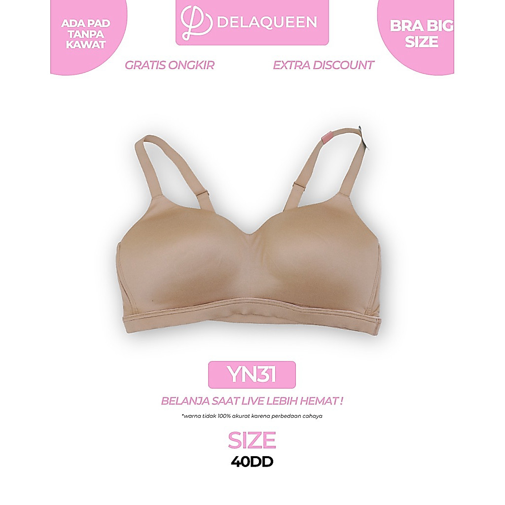 Delaqueen | Bra Big Size Bra Jumbo 40DD YN31