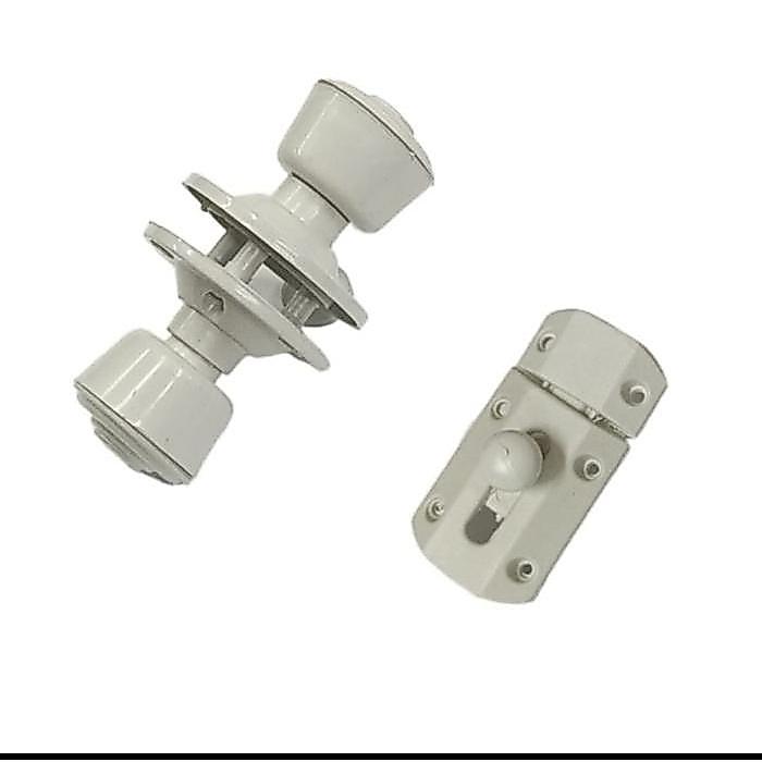 "New" Paket Pegangan Pintu PVC + Grendel kunci pintu