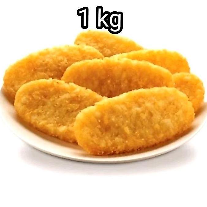 Verdura- Kentang Hashbrown Oval Potato Hash Brown Fries 1 Kg