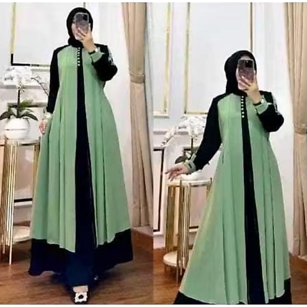 Best Seller Promo Gamis Zahra Auter Gamis Lebaran Gamis Wanita Elegan Dan Modern