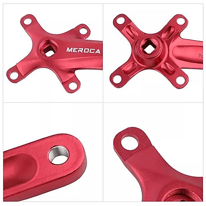 Meroca Crank Arm BB Kotak BCD 104 Crankset Sepeda