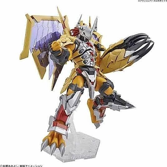 Bandai Figure Rise Standard Wargreymon amplified sebesar MG gundam