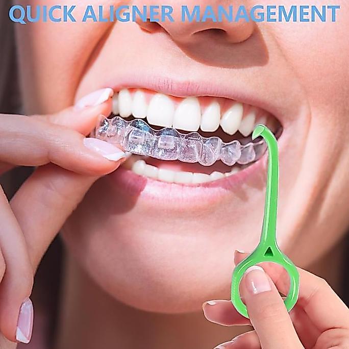TENNIME Aligner Chewies Seaters Remover Set Chewis u Dental Aligner Hook Rata Invisalign Retainer Ak