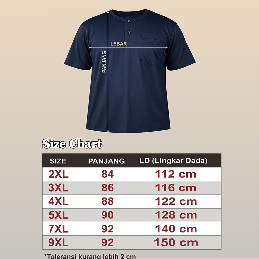 BESTPROMO DMB Baju Koko Kurta Ishak Jumbo Kaos Kurta Oversize Pria
