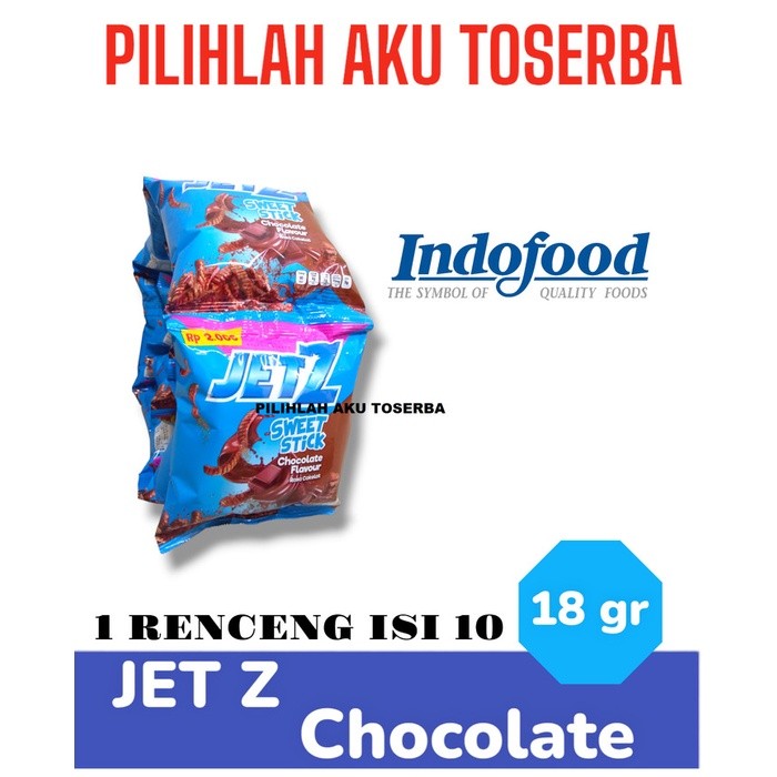 JETZ CHOCOLATE / COKLAT RENCENG - ( HARGA 1 RENCENG )
