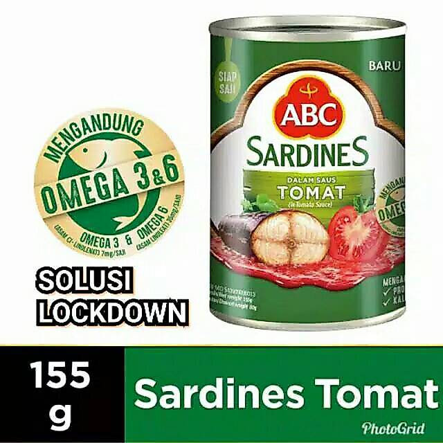 * SEMBAKO MURAH *Sarden ABC Tomat, sarden ABC cabai 155gr - Pasar murah bekasi