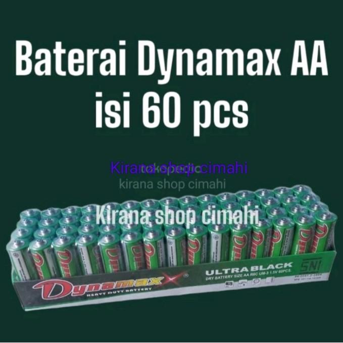 Baterai Dynamaxx hijau AA isi 60 pcs
