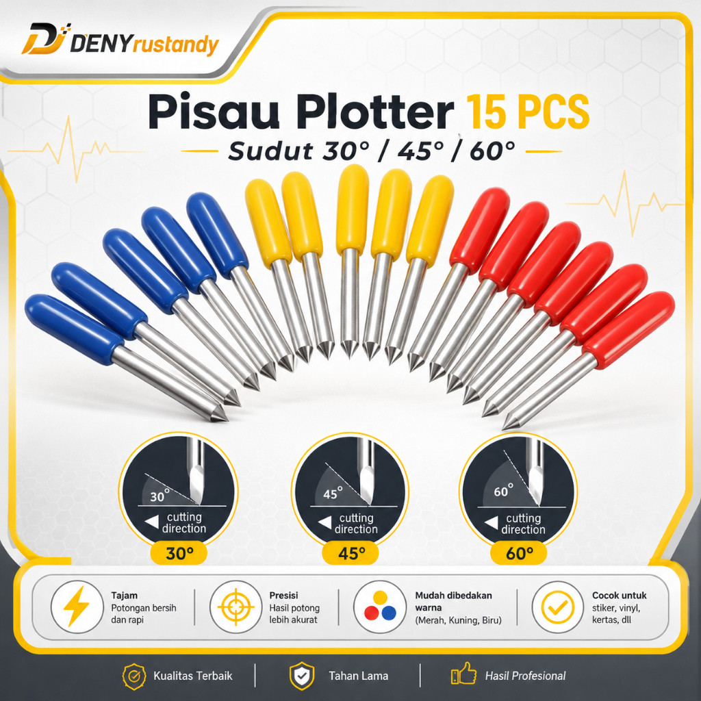 Pisau Mesin Cutting Jinka Roland Set 1 box 15pcs