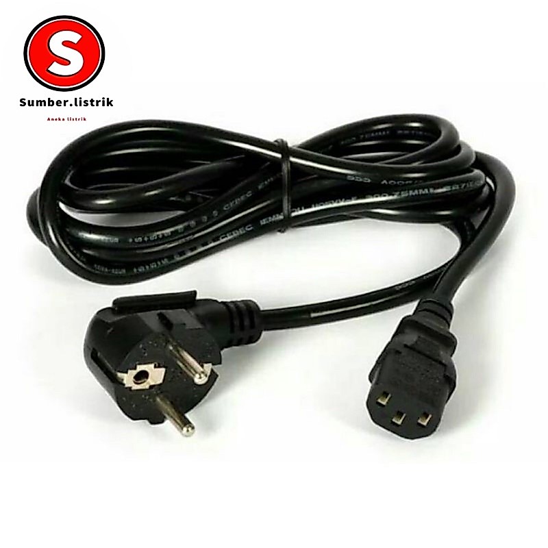 Kabel Power cpu listrik/Printer/Laptop/Psu to monitor/Power monitor Garansi
