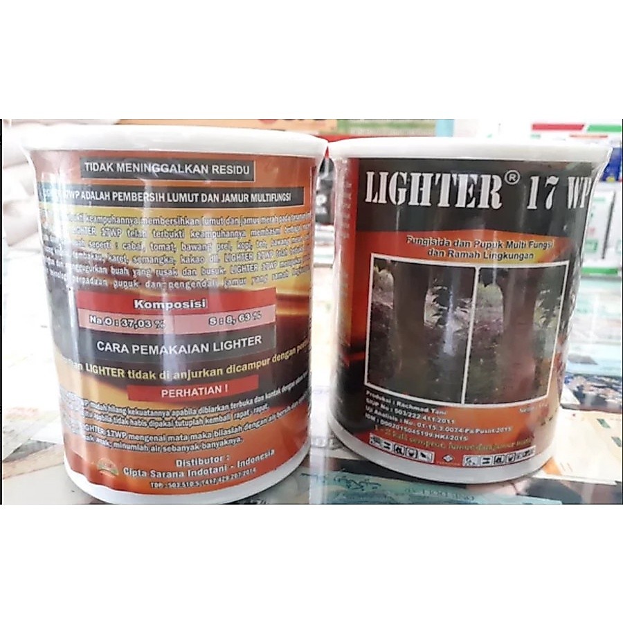 Lighter 17 Wp Pembasmi lumut pohon Repack 50 gram