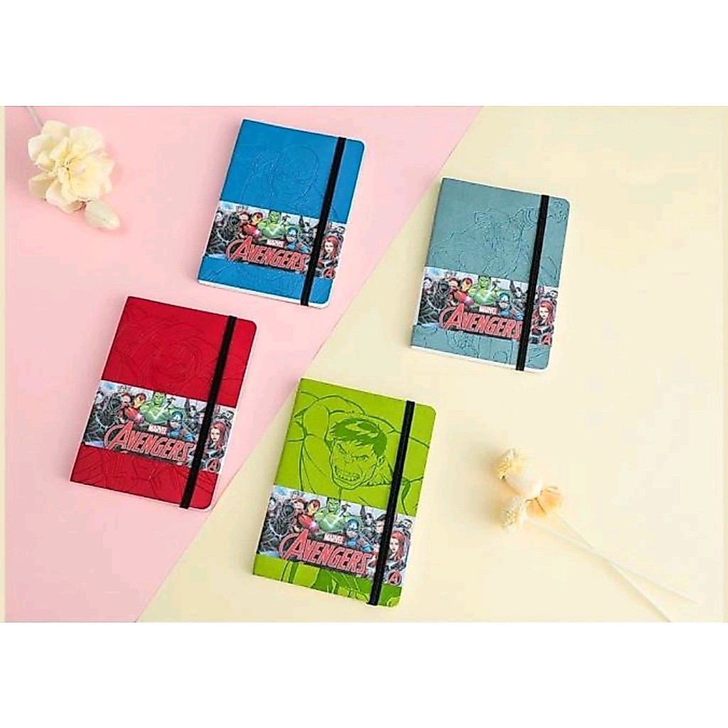 [SALE] Miniso Marvel PU Memo Book