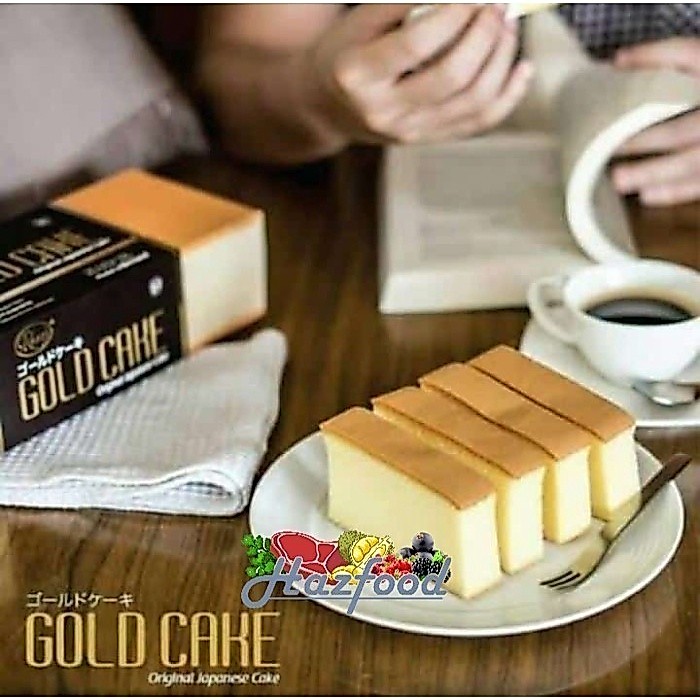 Rious Gold Cake Original Japanese Cake 190 gr