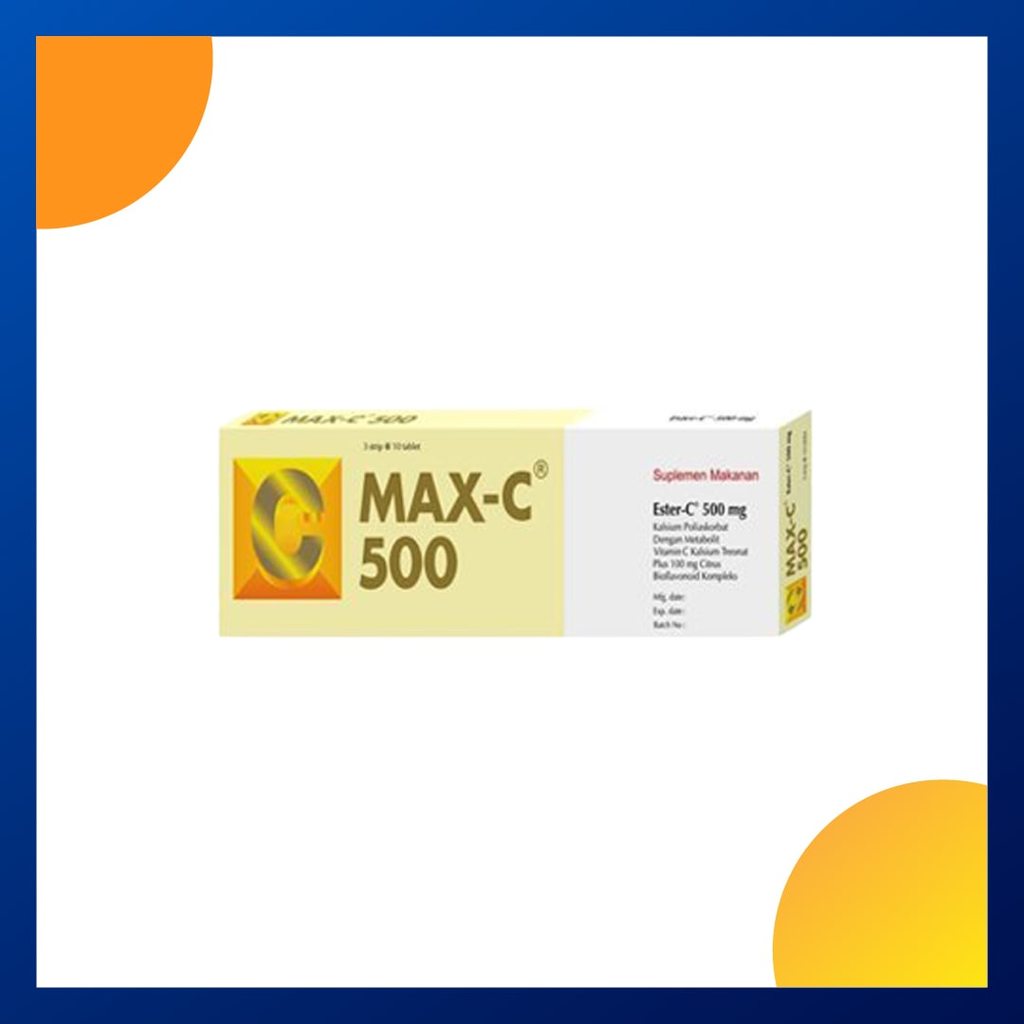 Max-C 500 Ester-C 500 Mg Box 30 Tablet