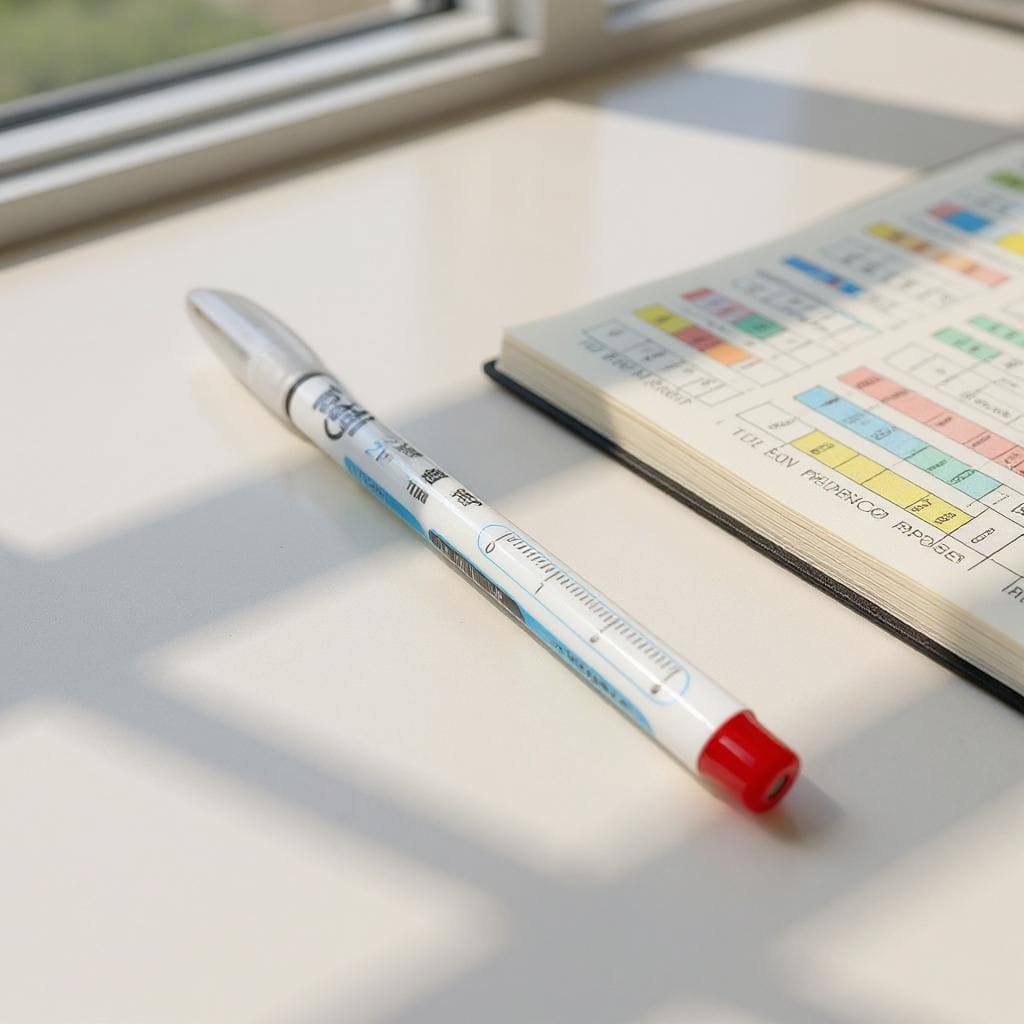 Spidol Permanen Mata Pena Long Nib - Red