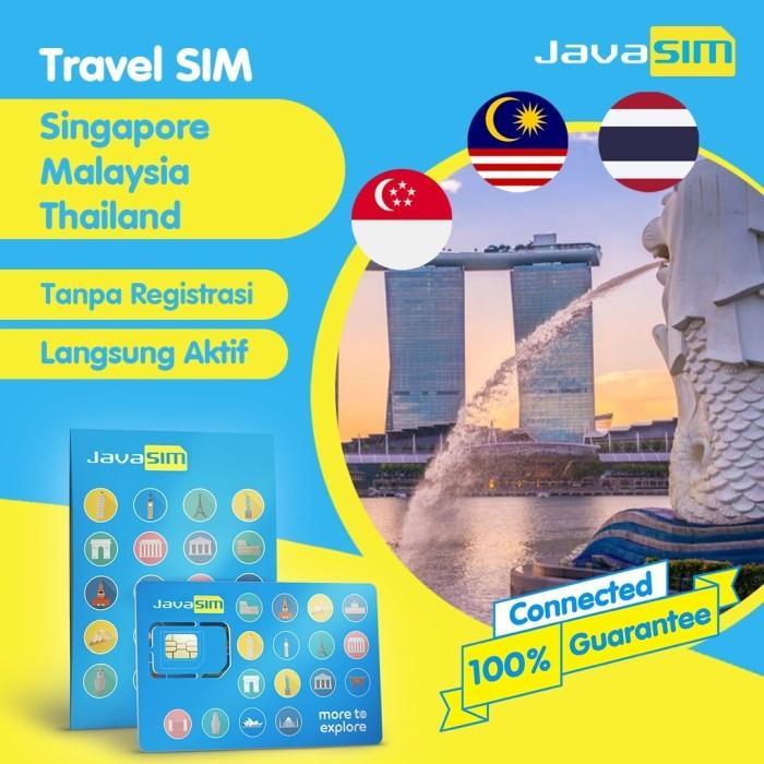 JavaSIM SIM Card Thailand | Travel SIM Card Thailand - 3 Hari, 500MB/DAY