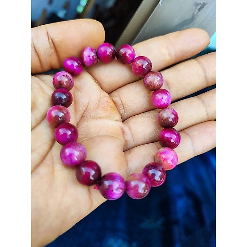 gelang batu Biduri red ruby