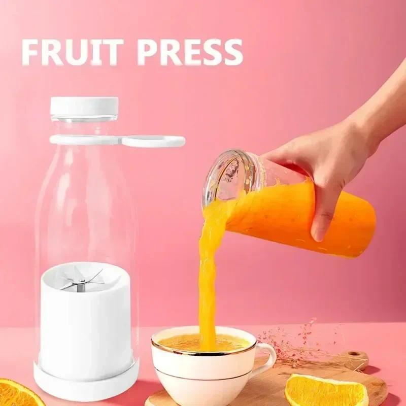 Rechargeable usb juicer blender 6 blades mini personal juicer extractor powerful extractor juicer ma