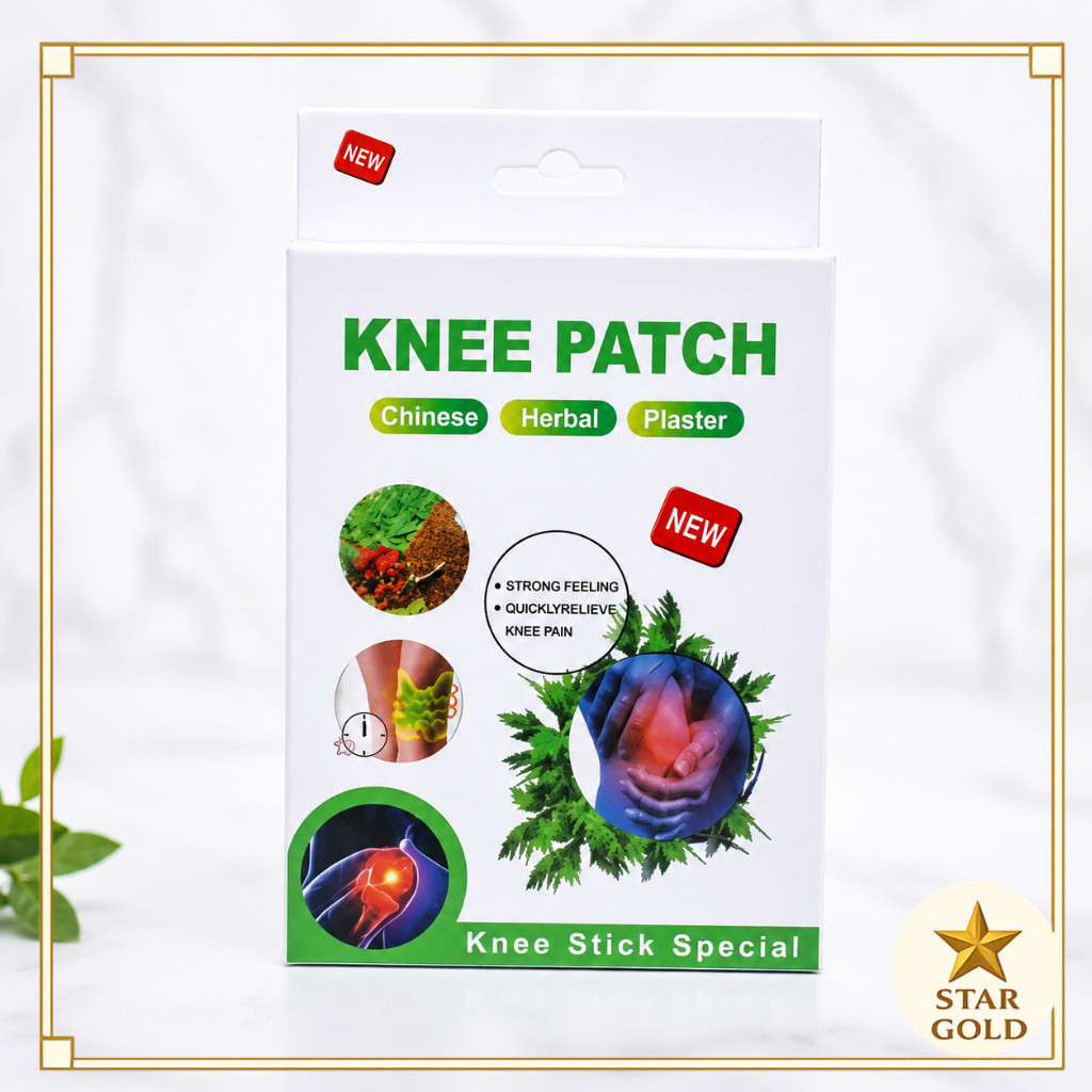Knee Patch Sendi Pegal Plaster Isi 10 Lembar Koyo Lutut Nyeri Sendi Knee Patch Plaster Isi 10 Pcs KN