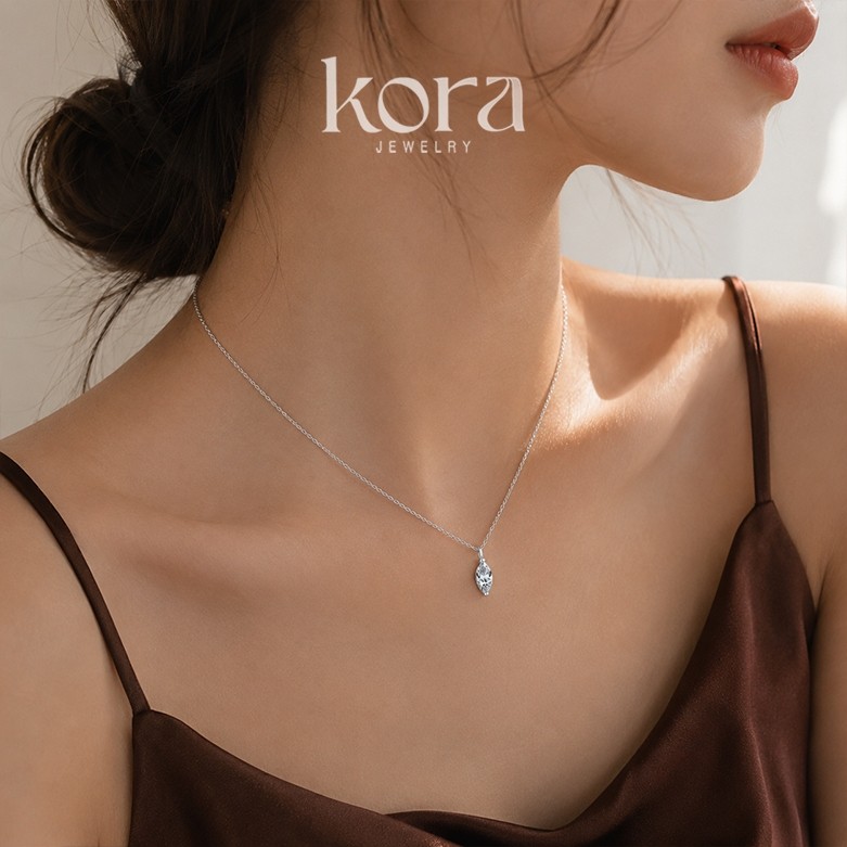Kora Jewelry Moissanite Asli GRA Certified Ori Kalung Gelang Cincin Pernikahan Tunangan Lamaran/kual
