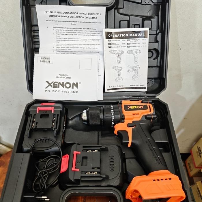 Xenon CDID1845 18V Bor Cordless Impact Drill